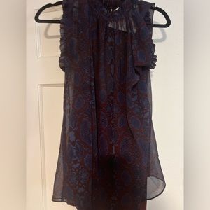 ❤️CLEARANCE❤️ New with tags snakeskin top